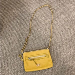 Genuine leather crossbody bag